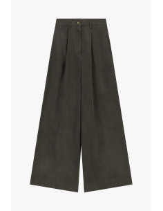 Pantalon palazzo taille haute à pinces « Dixie » 2