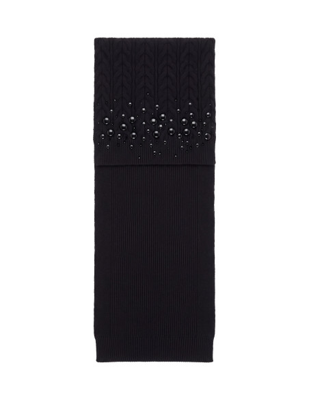 Sciarpa In Maglia Con Borchie Liu Jo