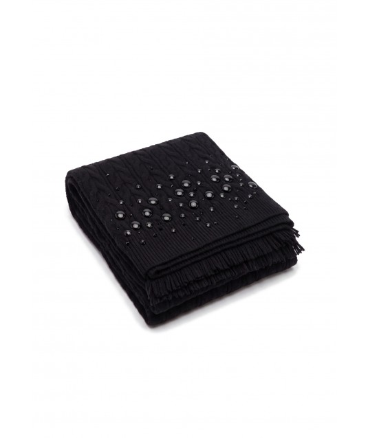 Liu Jo Knitted Scarf with Studs