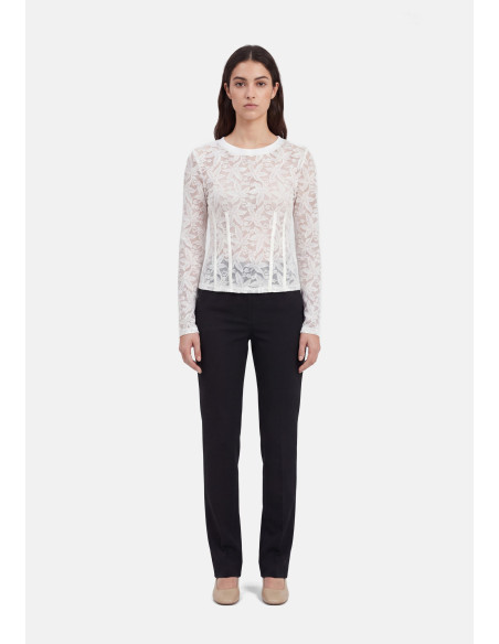 Pull en dentelle et lurex Liu Jo - Vestiti Firmati Life Smiles