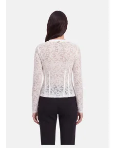 Pull en dentelle et lurex Liu Jo 2
