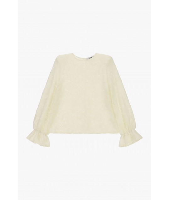 Lace Jumper with Balloon Sleeves, Please