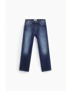Jeans A Gamba Dritta Con Effetto Lavato Please 2