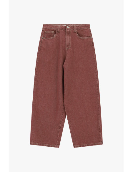 Jeans Gamba Ampia Fit Cropped Cinque Tasche Please