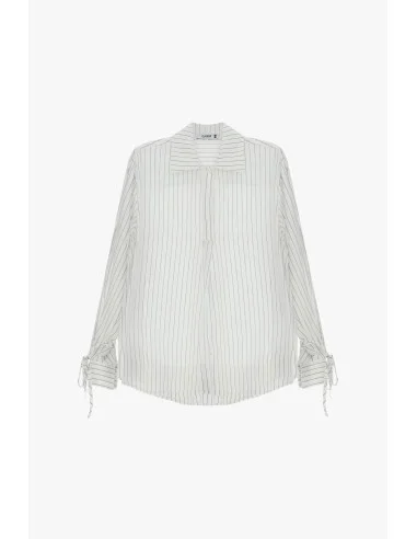 Camicia Regular-Fit A Righe Con Polsini Regolabili Please