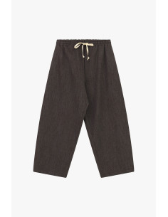 Pantaloni Palazzo Con Vita Elasticizzata E Coulisse Please 2
