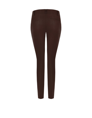 Pantalon droit en tissu technique avec bouton arborant le logo Rina...