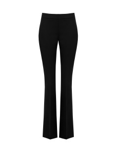 Rinascimento Technical Fabric Cigarette Trousers with Side Zip 2