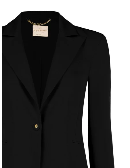 Veste blazer cintrée en tissu technique Rinascimento