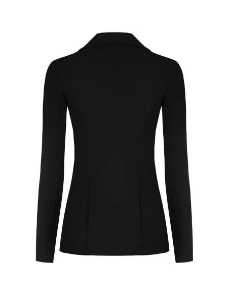 Giacca Blazer Sfiancata In Scuba Crepe Con Bottoni Coordinati Rinascimento