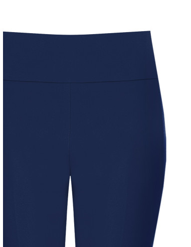 Pantaloni A Zampa In Tessuto Tecnico Con Fascia In Vita Rinascimento