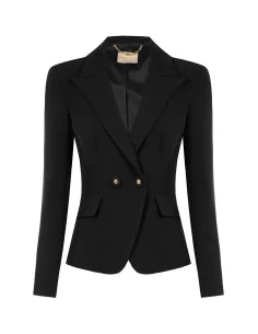Veste blazer courte cintrée en tissu technique « Rinascimento » 2