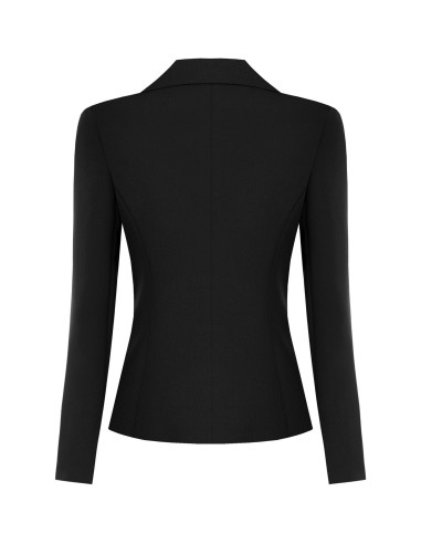Veste blazer courte cintrée en tissu technique « Rinascimento » - V...