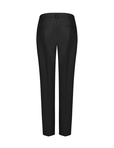 Scuba Crepe Cigarette Trousers with Matching Button by Rinascimento...