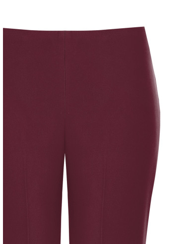 Wide, flared trousers in cadi fabric without pockets by Rinasciment...