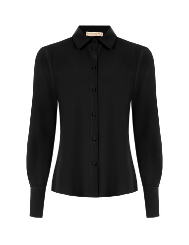 Chemise cintrée en satin mat « Rinascimento » - Vestiti Firmati Lif...