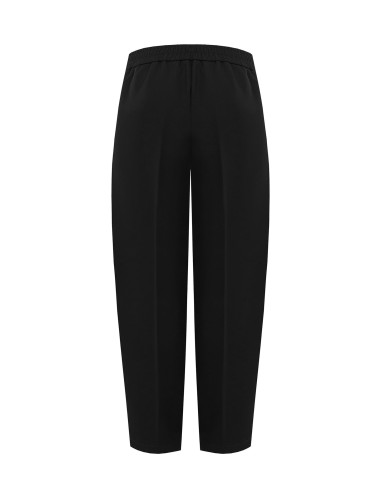 Pantaloni Baloon In Tessuto Cadi Con Pinces Rinascimento