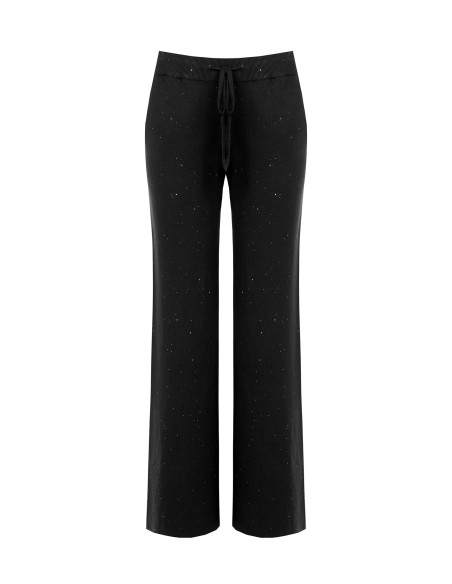 Pantalon ample en maille à paillettes « Rinascimento » - Vestiti Fi...