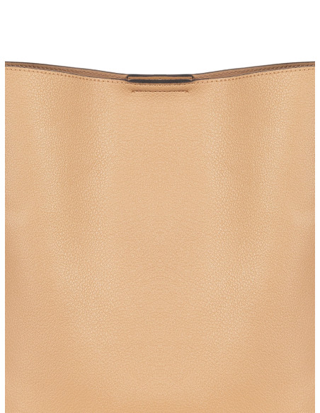 Maxi sac en similicuir avec pochette intérieure et bandoulière amovible Rinascimento