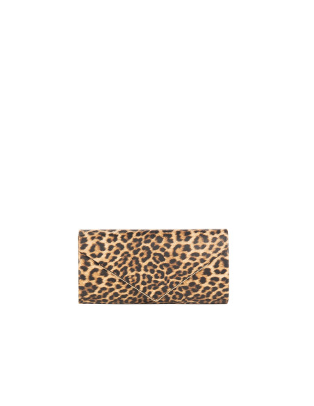 Pochette Rigida Glitter Con Dettaglio In Metallo E Tracolla Catena Rinascimento