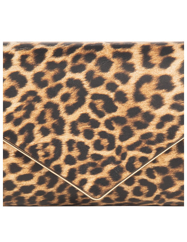 Pochette Rigida Glitter Con Dettaglio In Metallo E Tracolla Catena Rinascimento