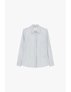 Chemise à rayures avec col classique Dixie