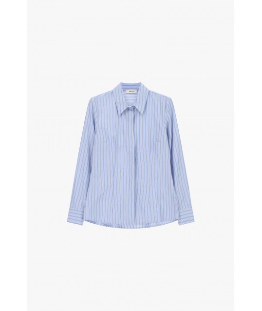 Dixie Classic Collar Striped Shirt