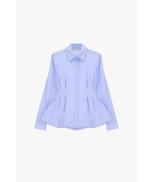 Dixie Shirt with Front Darts and Flared Silhouette