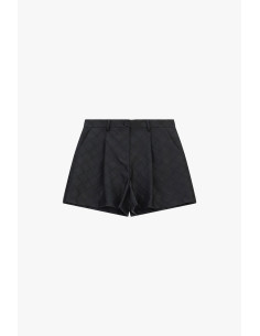 Short taille haute à motif losanges Dixie