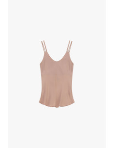 Dixie Lightweight Top with Double Straps and V-neck - Vestiti Firma... 2