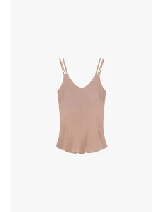 Light V-Neck Top with Double Straps Dixie 2