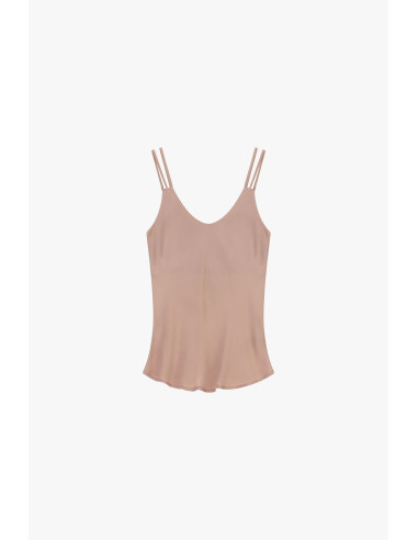 Dixie Lightweight Top with Double Straps and V-neck - Vestiti Firma...