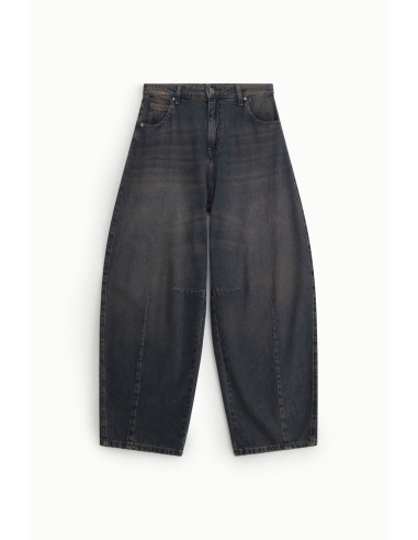 Jeans Balloon Fit Con Cuciture Frontali Dixie