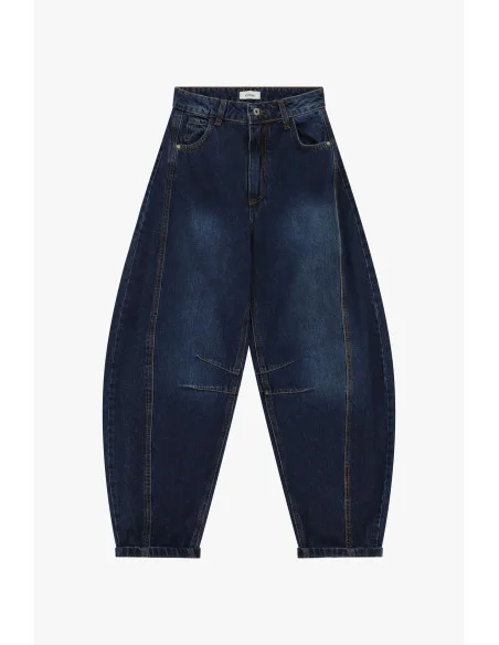 Balloon Jeans with Shaped Seams Dixie