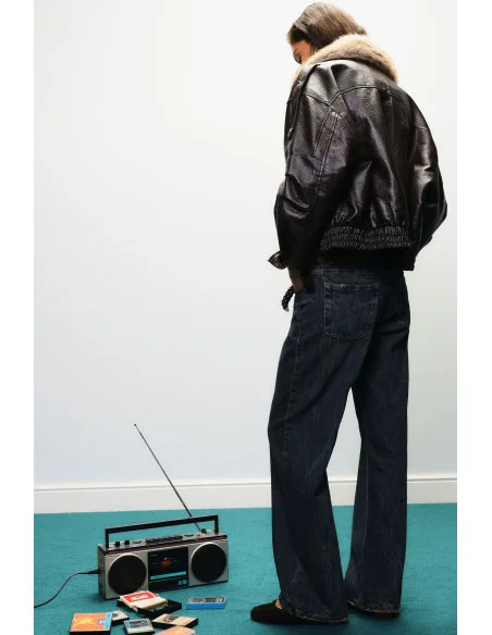 Wide-Leg Jeans with a Distressed Effect, Regular Waist Dixie