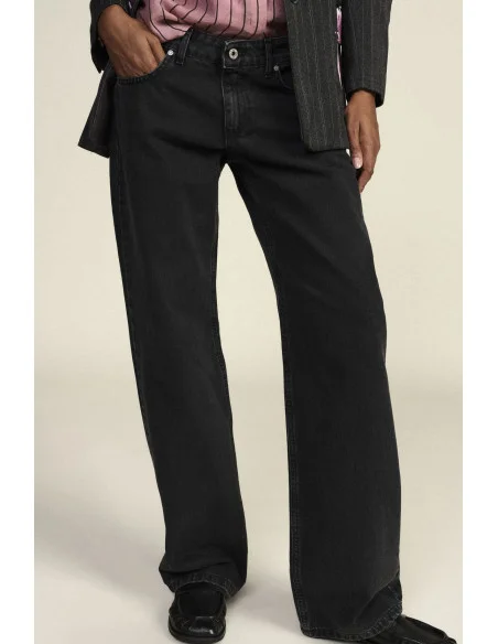 Wide-Leg Five-Pocket Jeans Dixie