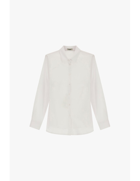 Camicia Classica Con Maniche Lunghe E Abbottonatura Frontale Dixie