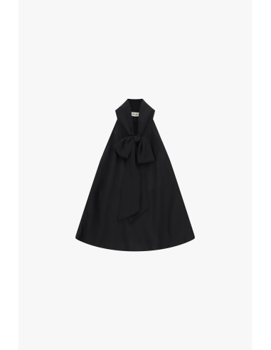 Top ample sans manches avec nœud central Dixie