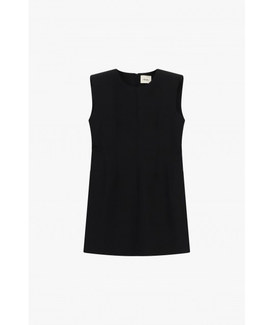 Abito Corto Senza Maniche Con Zip Posteriore Dixie