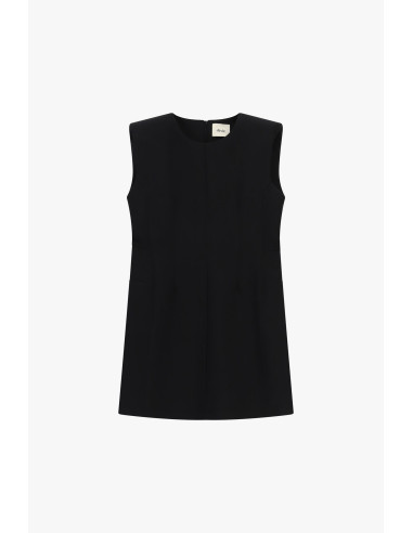 Dixie Short Sleeveless Dress with Back Zip