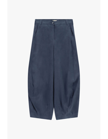 Pantalon ample court à pinces sur le devant Dixie