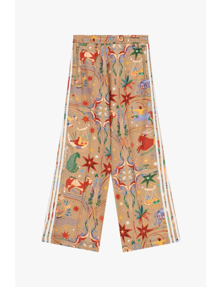 Pantalon Palazzo à motifs des signes du zodiaque Dixie