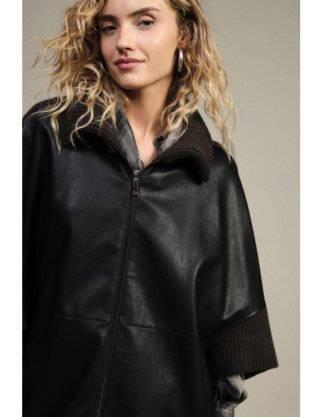 Outer Jackets Con Zip E Collo Alto A Costine Dixie