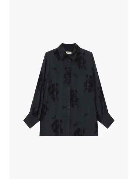 Blouse à motif floral et à manches longues Dixie