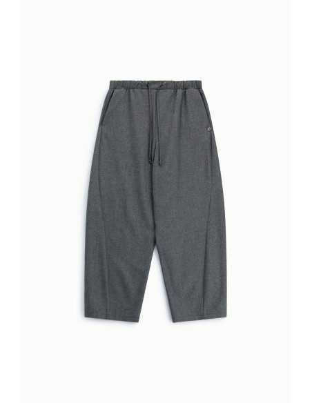 Pantaloni Palazzo Vita Alta Con Coulisse Please