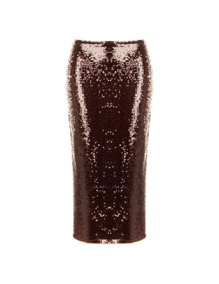 Rinascimento Sequinned Sheath Skirt