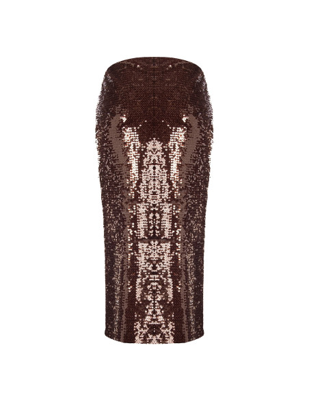 Rinascimento Sequinned Sheath Skirt