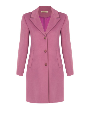Manteau midi Curvy en drap « Rinascimento Curvy »