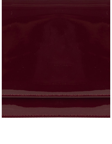 Glossy Patent Leather Handbag with ‘Rinascimento’ Chain Shoulder Strap