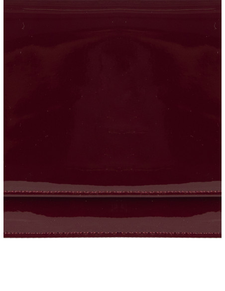 Glossy Patent Leather Handbag with ‘Rinascimento’ Chain Shoulder Strap